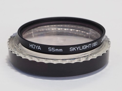 Hoya 55mm skylight filter - hoya,