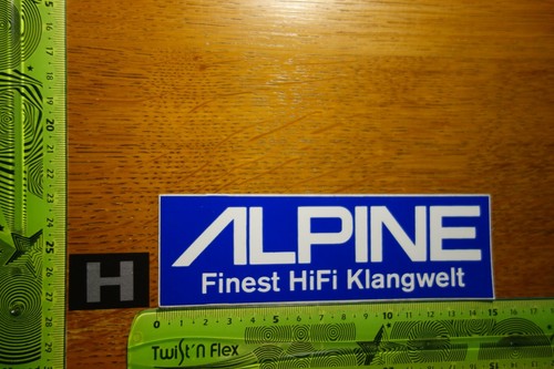 Alter aufkleber hifi auto - aufkleber,