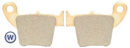 Bremsbeläge hinten für