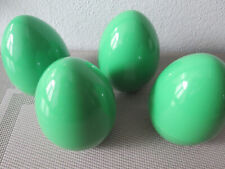 4 Thermo-Ei Thermo Eierbecher Eierwärmer Styroporeinsatz zum Warmhalten grün