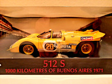 Ferrari 512 S gelb "1000km Buenos Aires 1971", 1:18 Elite T6929,very rare