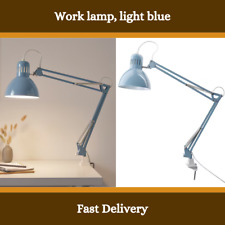 Neue TERTIAL Arbeitslampe blau verstellbarer Arm flexibel effektiv Leselicht UK
