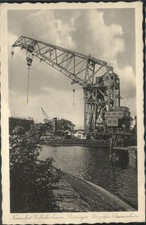 Wilhelmshaven Schwimmkran Rüstringen 