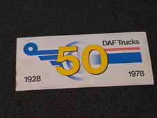 50 Jahre DAF  TRUCKS ➔ Sticker / Aufkleber ➔ *aus Sammlung* 420