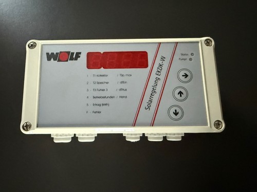 Wolf ekdk solarregler - ekdk-w, regler