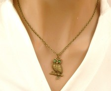 Halskette mit Eule