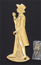 Messing Antik Style WC Tür