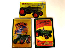 3 Stück Fendt blechschilder