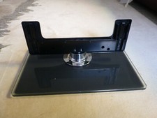 TV Ständer  Monitor Glasfuß Fernsehständer Fernsehfuß