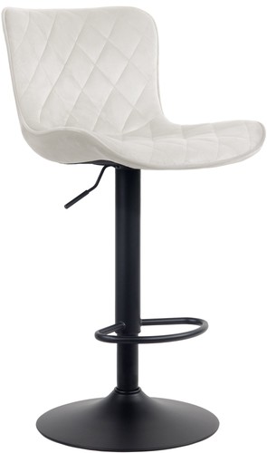Barhocker emma samt creme - samt,