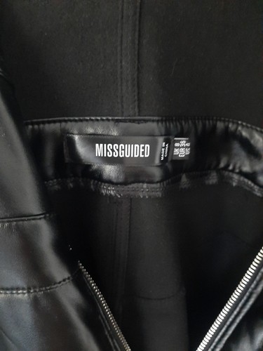 Kunstleder latzhhose 36 - gr.,