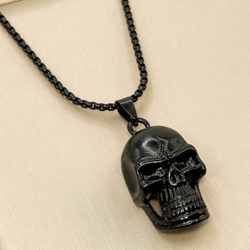 Herren totenkopf anhänger - totenkopf,