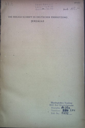 Das alte testament - das,