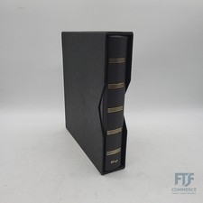 Album von Banknoten taupe 4 Ringe UNIVERSAL SCHWARZ