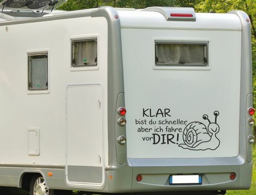 Aufkleber wohnwagen wohnmobil - wohnwagen,
