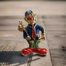 Brosche bunt lustig große Schuhe Clown Karneval Modeschmuck 