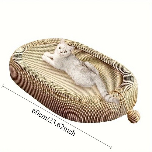 Katzen kratzbrett bett aus - katzen,