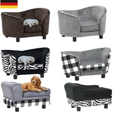Hundesofa Kunstleder & Plüsch