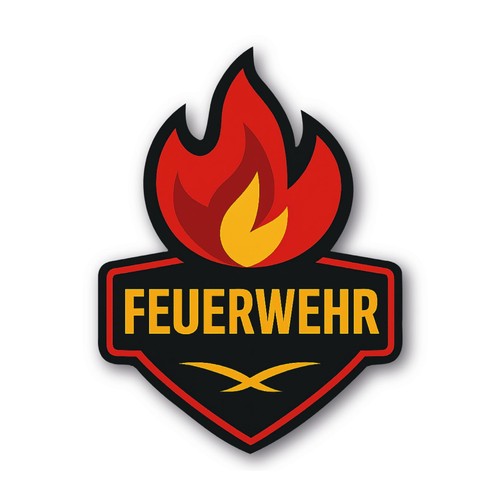 Feuerwehr sticker aufkleber - feuerwehr,