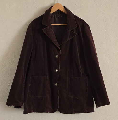Damen cordjacke 50 braun - cordjacke, gr.