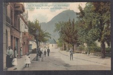 6425. Ak Rhöndorf bei Königswinter Siebengebirge, alte Kapelle und Drachenfels 1