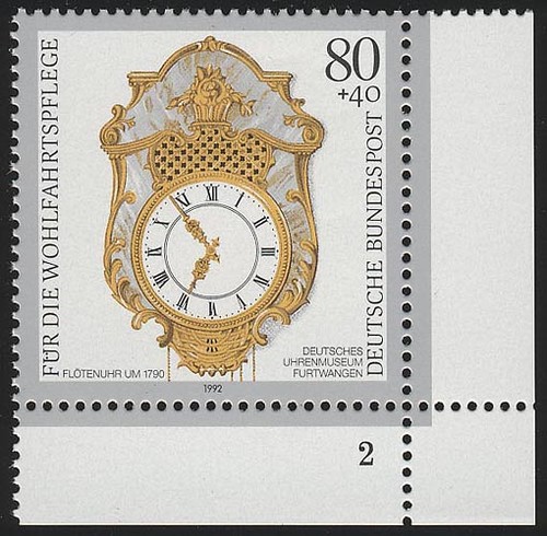 1633 wofa flötenuhr - 1633, 80+40