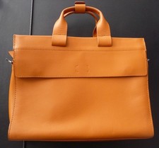 Zign Aktentasche Echtleder cognac braun