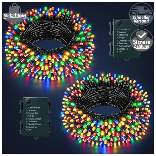 Led lichterkette außen 50 - led, 5m