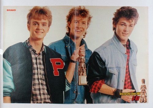 Bravo poster german 80s - bravo,