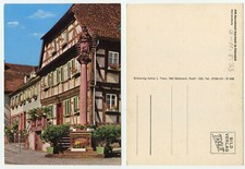 80328 - Amorbach - Mariensäule - Ansichtskarte, datiert 1973