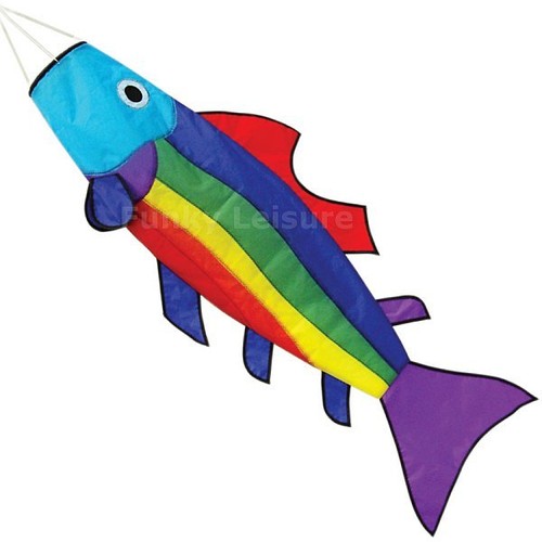Regenbogen fisch windsack - regenbogen,