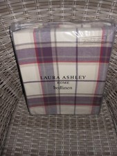 Brandneu in Verpackung FABELHAFTER SELTENER LAURA ASHLEY KINROSS TRAUBE DOPPELTER BETTBEZUG 