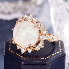Ring gold mit großem - in,