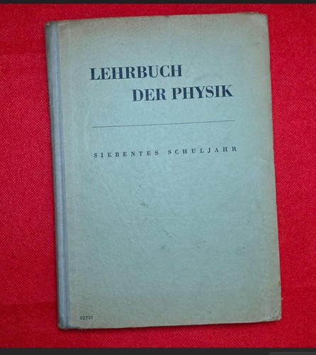 Ddr physik optik klasse - 7.,