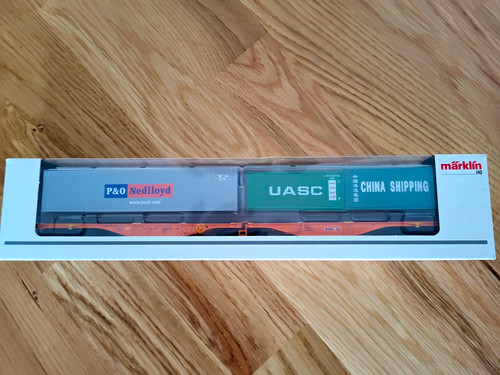 Märklin containerwagen mit - märklin,