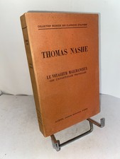 Thomas nashe der unglückliche - nashe,