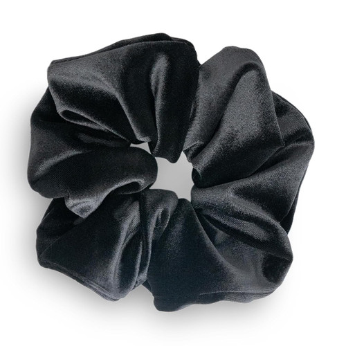 Haargummi scrunchie samt - scrunchie,