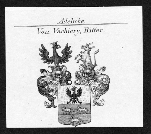 1820 vachiery wappen - vachiery,