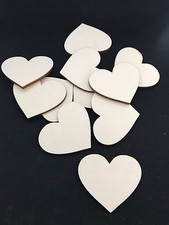 50 Streudeko Holz Herz