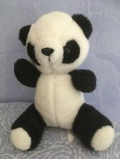 Kuscheltier Plüschtier Stofftier Pandabär H. ca. 24,5 cm, Vintage
