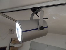 Strahler f. Stromschiene Beleuchtung Oktalite 2x HIT 70 W CDM-T 830 silber HQI 