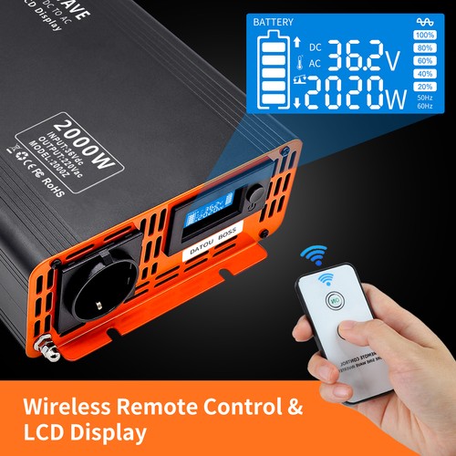 36v 230v 2000w - 36v, 4000w