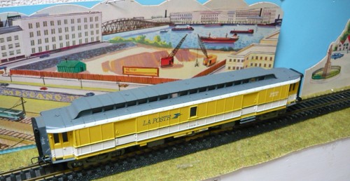 Jouef wagen poste gelb - -,
