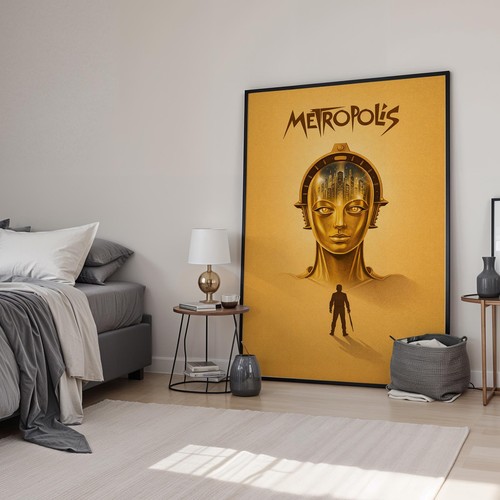 Metropolis retro art minimal - metropolis,