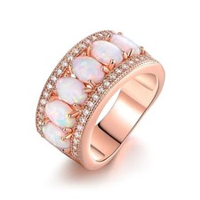 Ring - Rosegold - Opalit mit