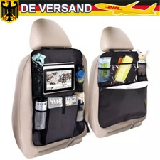2X Auto Organizer Rückenlehnentasche Rücksitztasche Rückenlehnenschutz Rücksitz