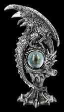 Drachen Figur mit Auge in