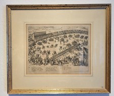 Original Kupferstich Hogenberg aus Graminaeus 1587 – selten mit Rahmen