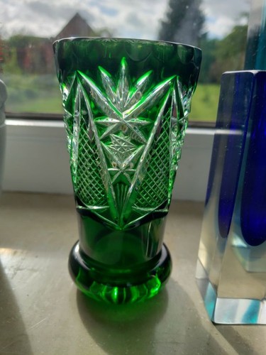 Vintage glas vase - vintage,
