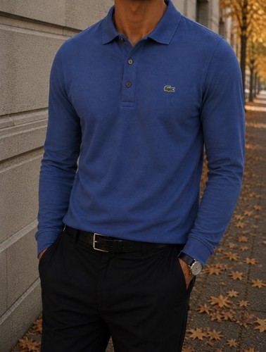 Lacoste herren polo - herren, langarm